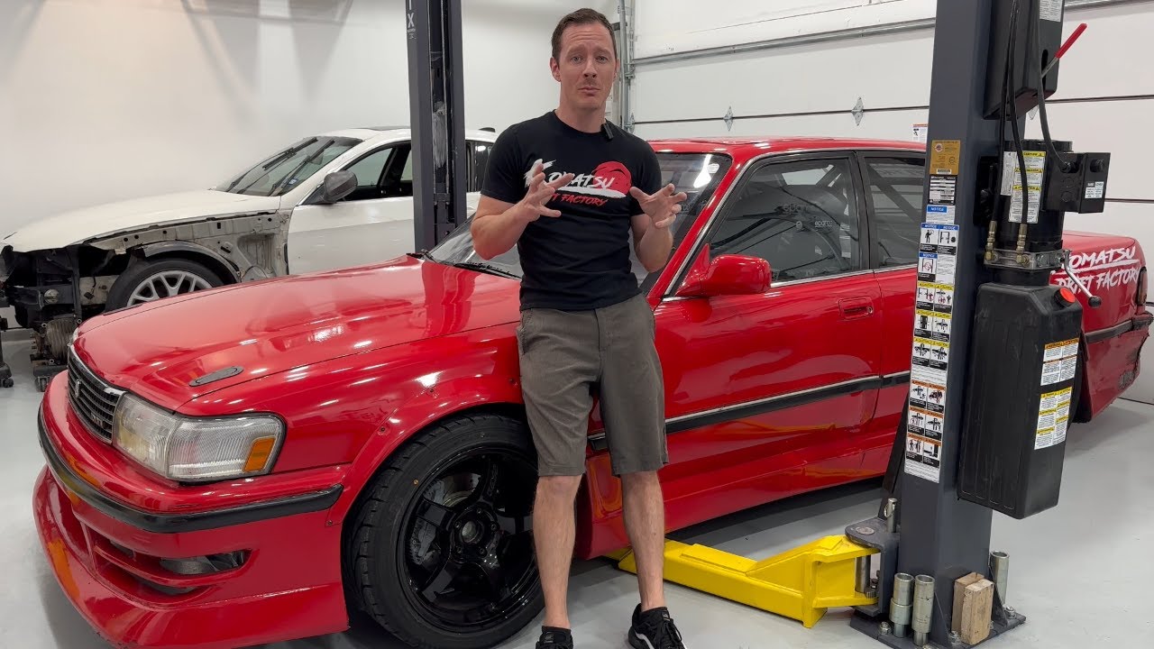 600 WHP 1.5JZ Cressida Breakdown  Komatsu Drift Factory 1JZ+2JZ