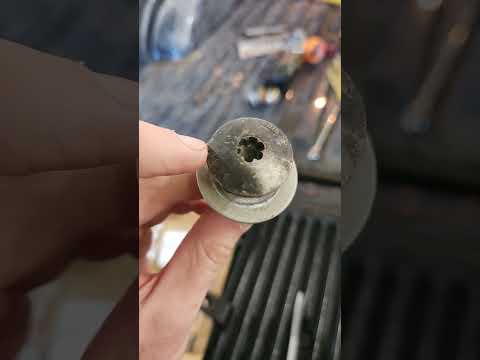 ford bed bolts are the worst design. #autorepair #automobile #collisionwork #mechanic #ford #chevy