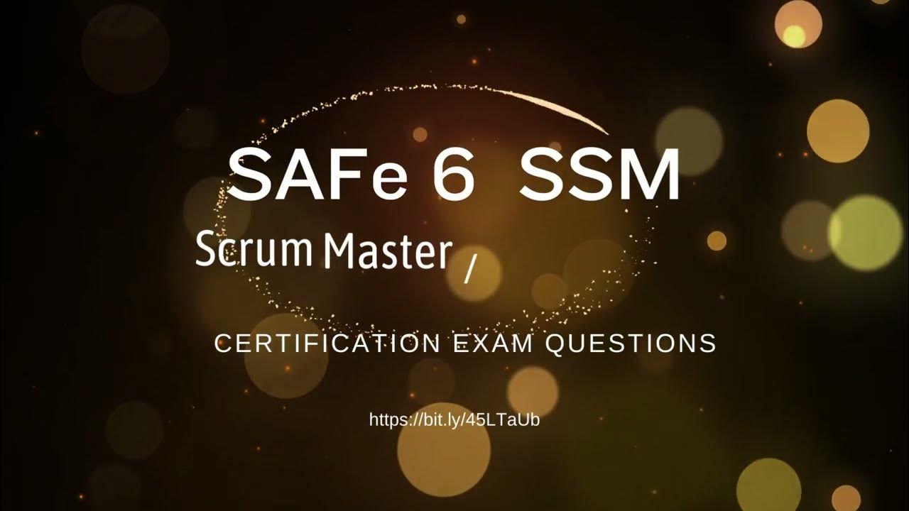 SAFe 6 SSM Certification Exam Practice Questions and Answers - Partial