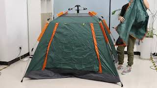 Семейная автоматическая 4-х местная походная палатка