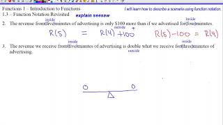 Functions 1 3   Function Notation Revisited