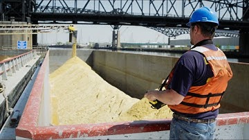 Barge Loading Mobile Conveyor Solutions From Superior