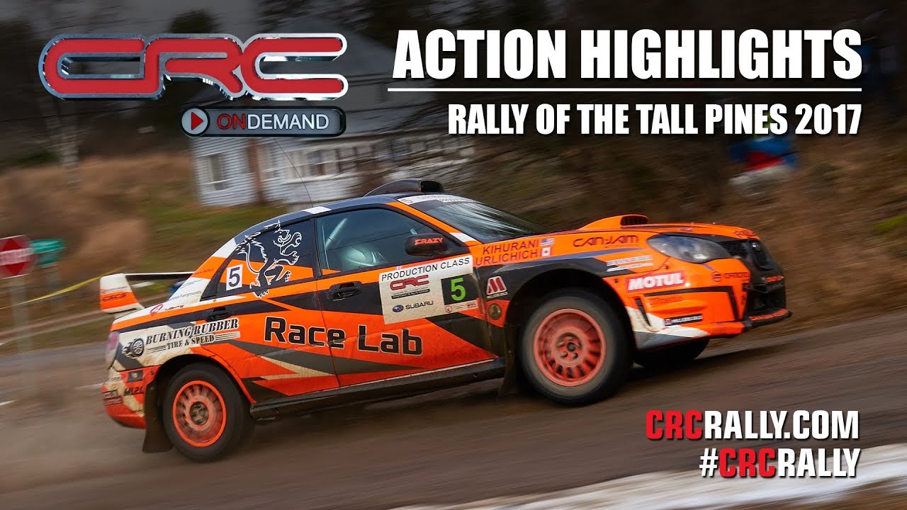 CRC Lincoln Electric Tall Pines Rally 2017 Highlights YouTube