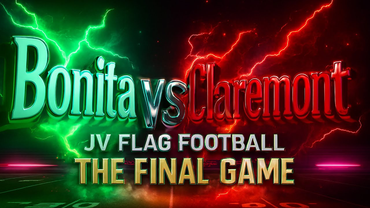 BONITA GIRLS JV FLAG FOOTBALL VS CLAREMONT 2025