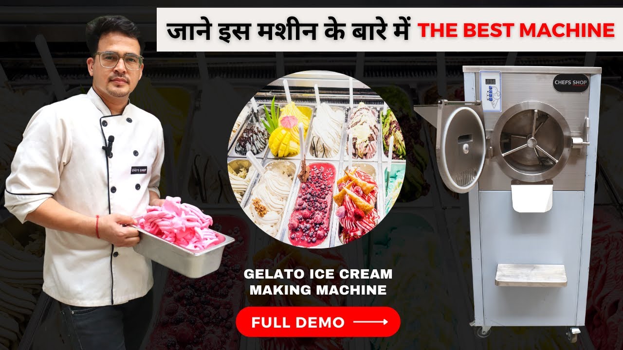 Batch Freezer Ice Cream Maker Machine Italian Handmade Gelato - China  Counter Top Batch Freezer, Hard Ice Cream Machine