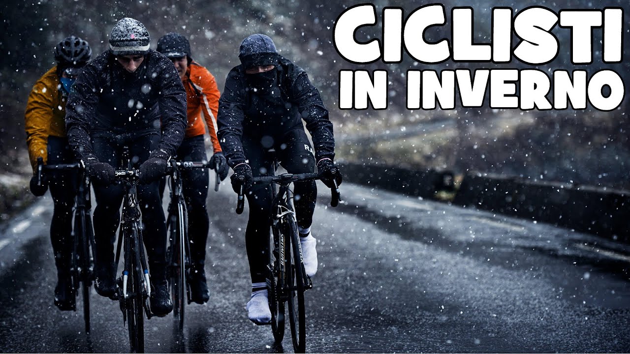 Ciclisti in Inverno - YouTube