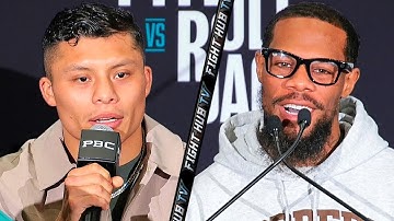 Pitbull Cruz vs Lamont Roach VOLLEDIGE finale persconferentie & face-offs