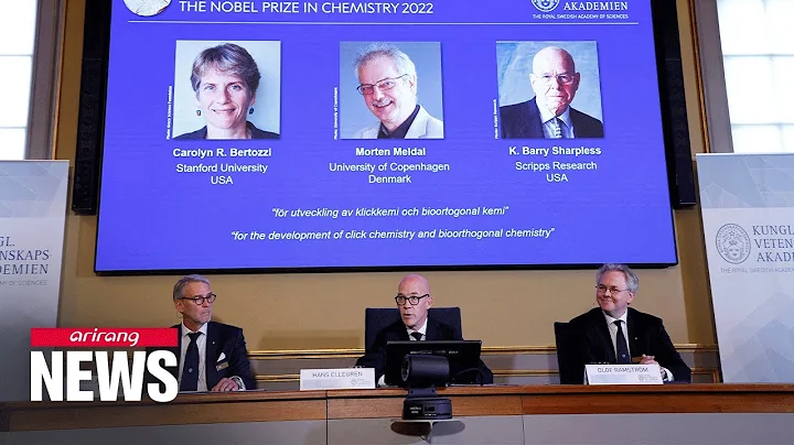 Bertozzi, Meldal, and Sharpless win Nobel Prize in chemistry