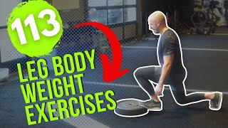 113 Of The Best Bodyweight Leg Exercises