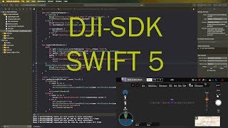 DJI-SDK swift 5 programming with the Hdrpano Framework lesson 1 screenshot 4