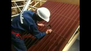 How to fix Onduline roofing sheets