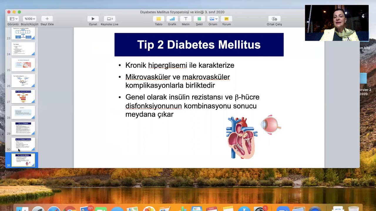 Diyabetes mellitus, fizyopatoloji ve klinik