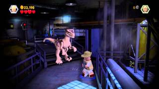 LEGO® Jurassic World™ - Velociraptor failed the stealth check screenshot 4