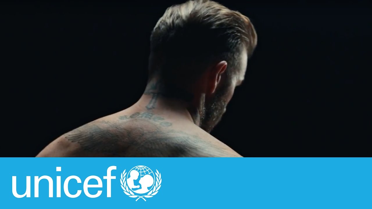 David Beckham: Violence can mark children forever | #ENDviolence - YouTube