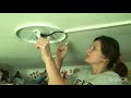 Потолочный светильник/Как поменять светодиод в лампе/Светодиодный LED светильник/