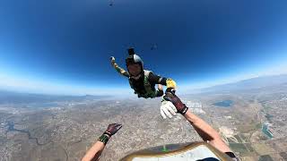 Skydive Perris DC9 jet jump with DB Pooper and GSG