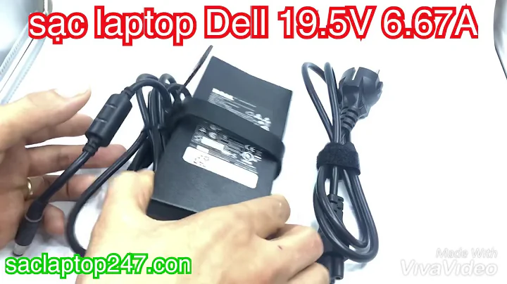 Sạc laptop Dell 19.5v 6.7A chính hãng- DT 0963 731 908