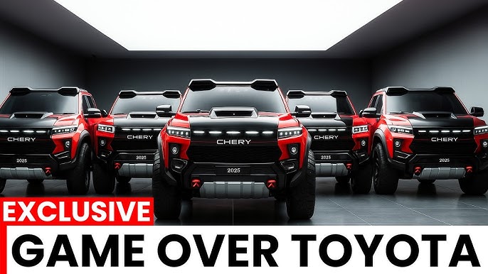 CHERY CEO: This New Diesel Plug-in Hybrid Ute Will Shock Ford Ranger,  Toyota Hilux, and BYD Shark - YouTube