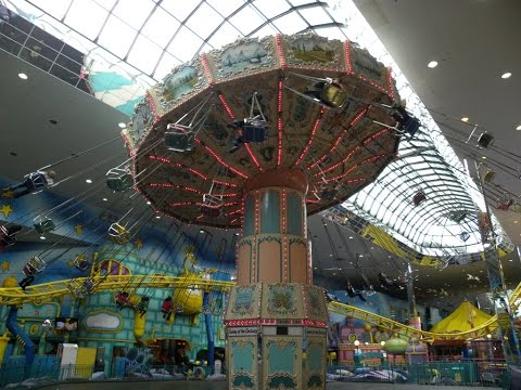 Galaxyland Amusement Park West Edmonton Mall Youtube