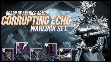 Destiny 2: Grasp of Avarice Armor Review | Warlock set | Season of the Lost