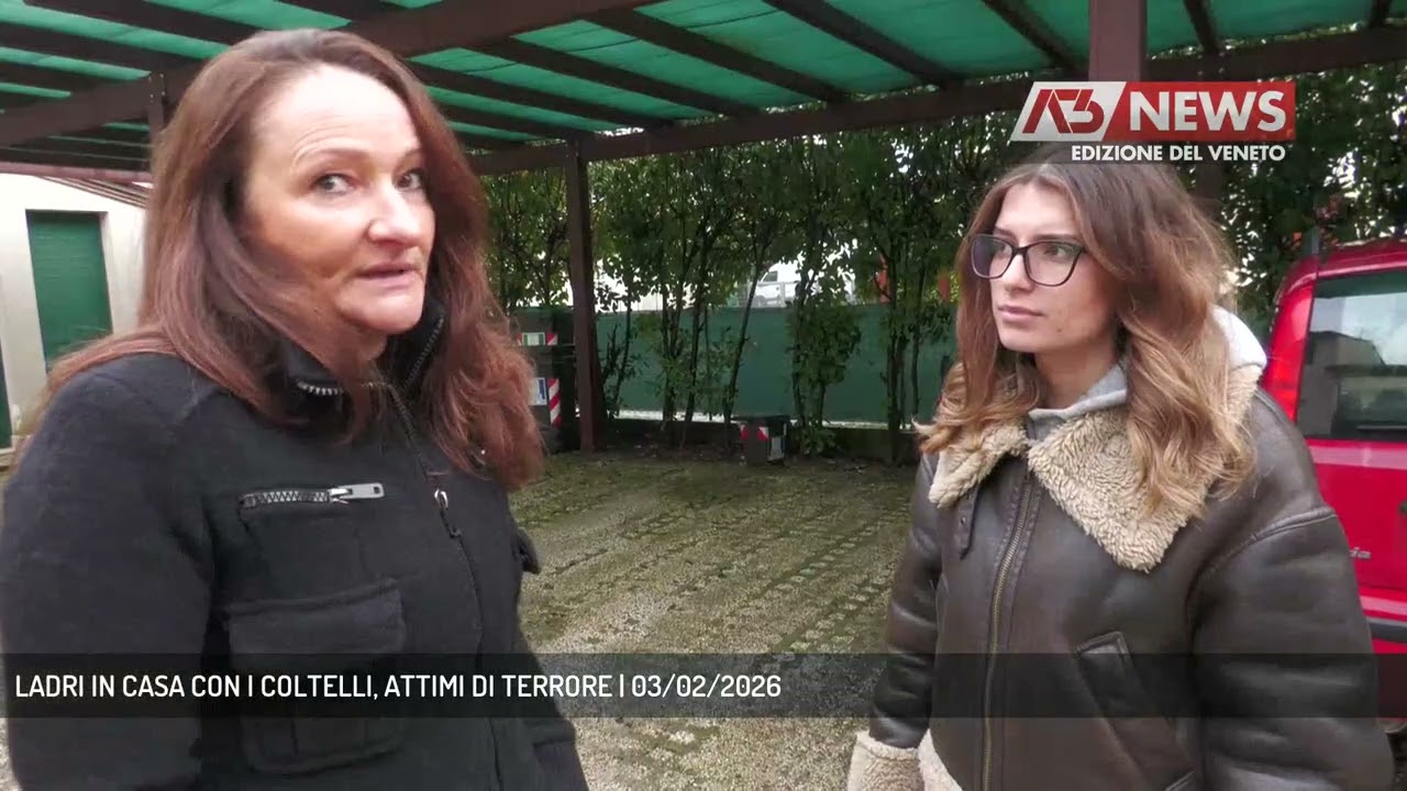 LADRI IN CASA CON I COLTELLI, ATTIMI DI TERRORE | 03/02/2026
