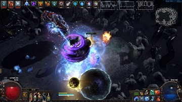 1 min 55 seconds uber elder kill. Self cast arc + 5-link lightning spire trap