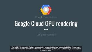 GPU cloud render farm video tutorials