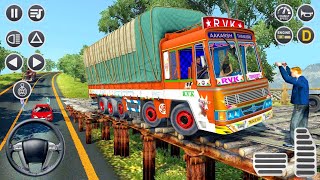 Indian Cargo Truck Driver Simulator - Offroad Lorry Heavy Transport Driving- Android GamePlay screenshot 4