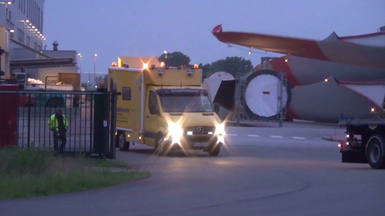 (Schicker BF3 & Gruß) Schwertransporte Windflügel Enercon