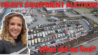 February HEAVY EQUIPMENT AUCTION! Did we find anything good?
