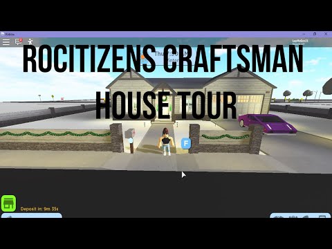 Rocitizens Craftsman House Tour Roblox Youtube - roblox rocitizens craftsman house tour fully decorated youtube