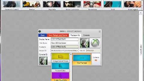 How to mod your avatar on the xbox 360 *USB*