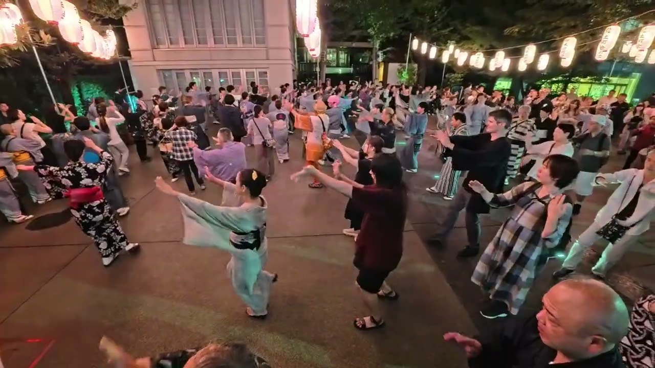 佐渡おけさ　六本木龍土町盆踊り22　2025年10月4日　六本木天祖神社例大祭奉納踊り　東京都港区