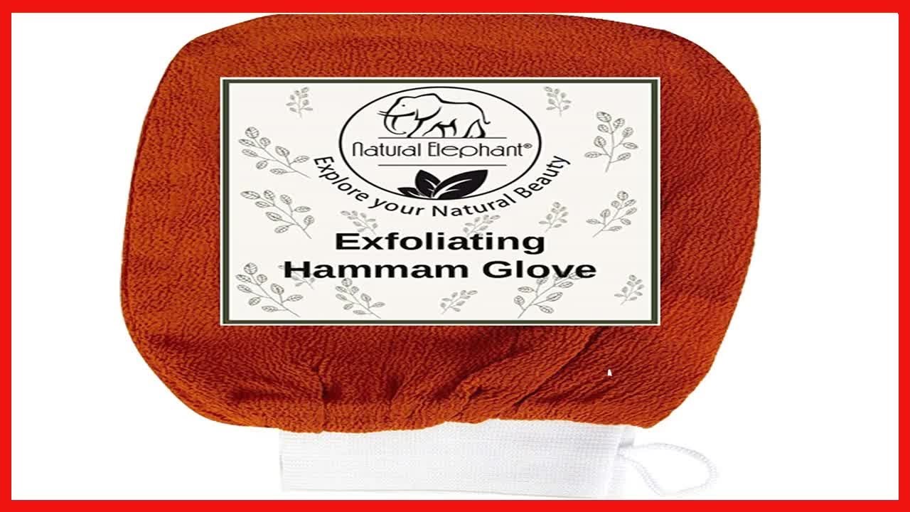 Great product Natural Elephant Exfoliating Hammam Glove Burnt