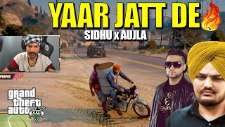 YAAR JATT DE | Sidhu x Aujla x Brar | New punjabi video | GTA | BrarTV