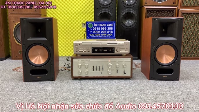 TEST CẶP LOA KLIPSCH BÚC SEO - YouTube