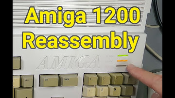 Reassembling the Amiga 1200 After Recapping