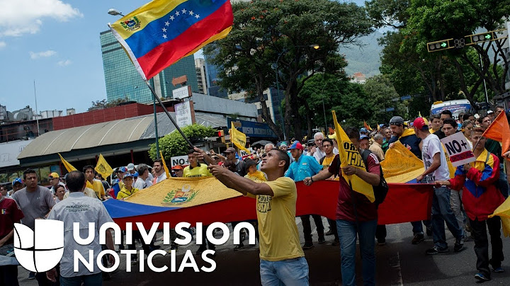 Sigue la crisis política y el descontento en Venezuela entre el gobierno de Maduro y la oposición