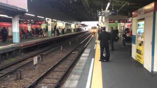名鉄神宮前駅 特急 名古屋行き 3522F