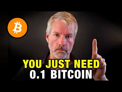 Michael Saylor Warning: "You NEED To Get 0.1 Bitcoin Before It's Too Late" (New 2025 Prediction)