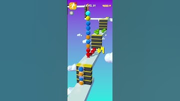 Stack Rider Level 21 🤹🤹🤹 #shorts #kinggamer #games #gamevideo #youtubeshorts