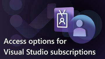 Access options for Visual Studio subscriptions