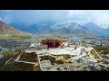 Potala Palace Aerial Video Lhasa Tibet China 4K