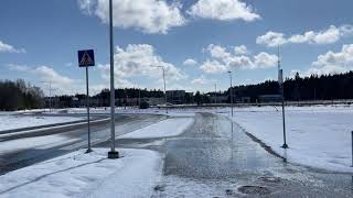 Mälikkälän pellolta Pläkkikaupungin läpi Härkämäkeen / Turku, Finland (4K)
