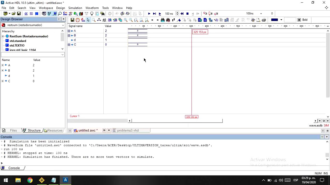 Sumador/restador de 4 bits en VHDL - YouTube