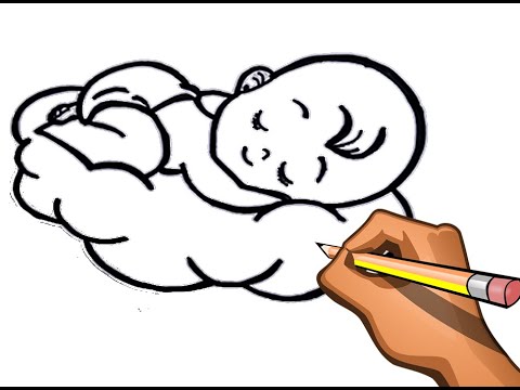 COMO DIBUJAR BEBE EN LAS NUBES / DIBUJO FACIL DE BEBE EN SUEÑOS - thptnganamst.edu.vn