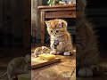 🍕🐱 When cats learn to use tools, mice are left with nothing but despair 😂 #cat #cute #animals