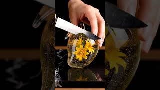 Glass Fruit Cutting and Eating ASMR | #GlassFruit #8KASMR #SatisfyingASMR #comedy #shorts #cute