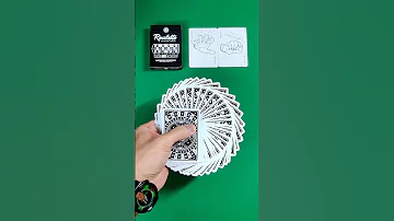 Roulette playing cards by Mechanic Industries! #asmr