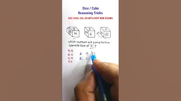 Dice | Dice Reasoning for SSC CGL GD CHSL RRB Exams| Reasoning Classes by Tumi Jitbe ||